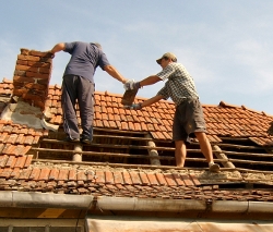 Ongoing construction work